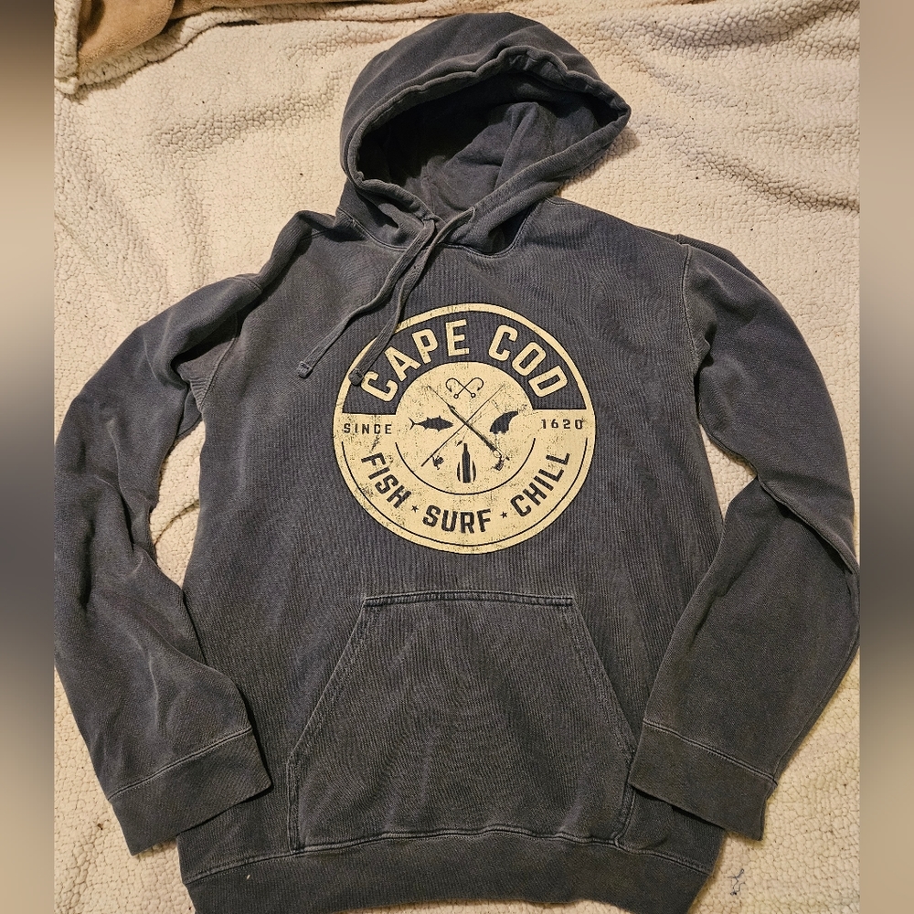 Cape Cod Tourist Hoodie Sweatshirt Size Small